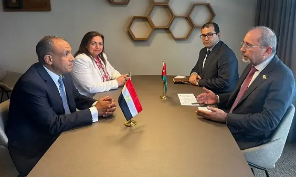 وزيرا خارجية مصر والأردن يؤكدان رفض العدوان الإسرائيلي والتهجير في غزة
