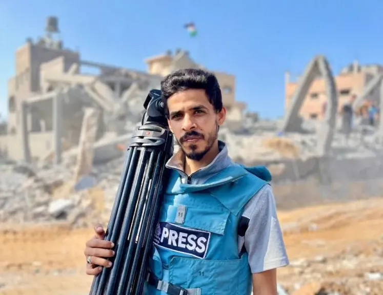 استشهاد صحفي فلسطيني في قصف للاحتلال على مدينة غزة