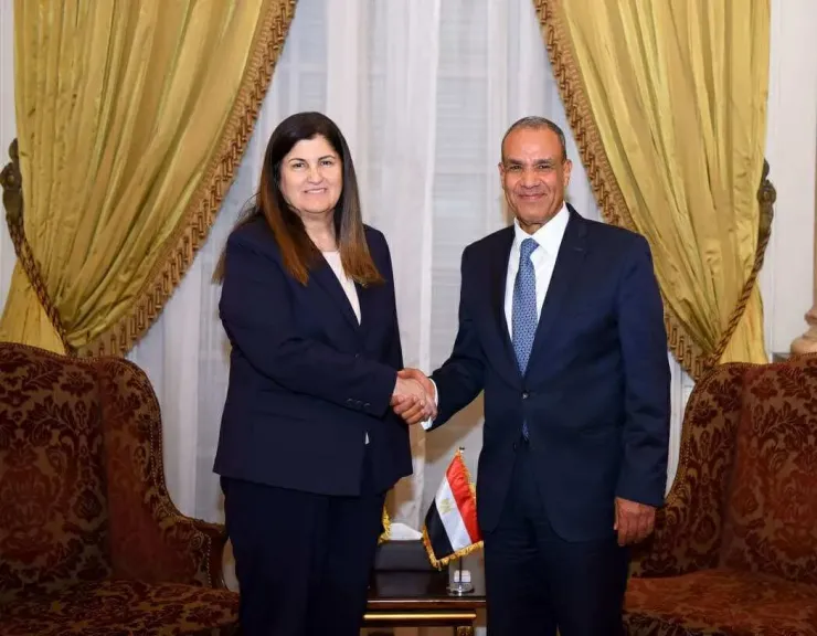 وزير‎ الخارجية لنظيرته الفلسطينية: مصر ترفض المخططات الاستيطانية الإسرائيلية غير الشرعية بالضفة