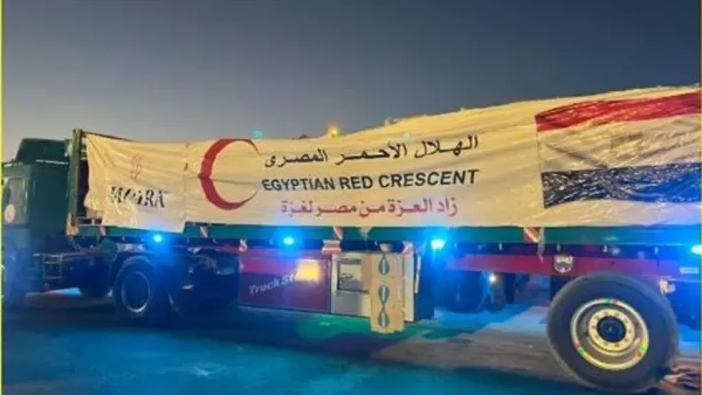 إطلاق قافلة «زاد العزة» الـ32 إلى أهالى غزة بحمولة 1700 طن
