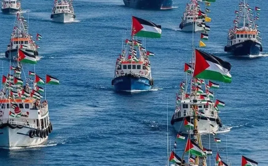 اللجنة الدولية لكسر الحصار: انطلاق أول سفن أسطول الصمود من تونس إلى غزة