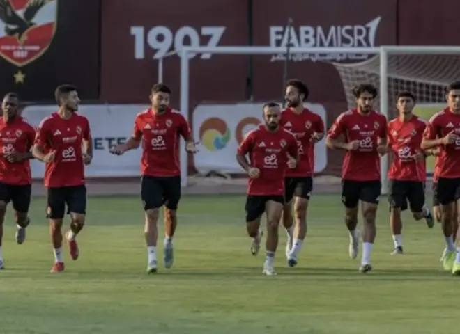 الأهلي يختتم تدريباته اليوم استعدادًا لمواجهة سيراميكا في الدوري