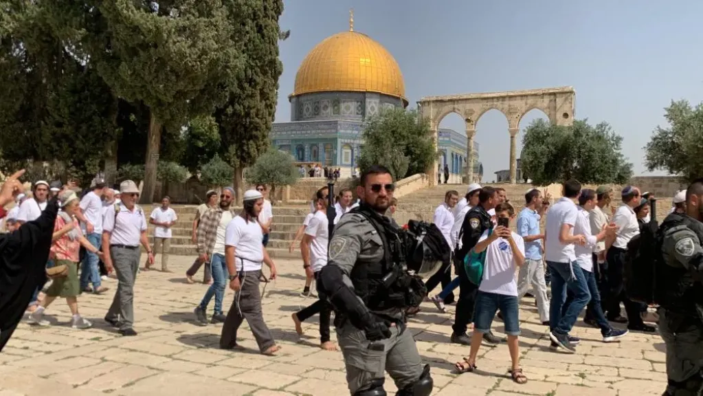 حماس: مساعي الاحتلال لبناء الهيكل المزعوم على أنقاض الأقصى اعتداء صارخ على قدسية المسجد