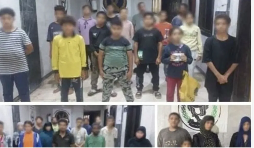 الداخلية تضبط 18 شخصًا لاستغلالهم 22 طفلاً في التسول بالقاهرة والجيزة
