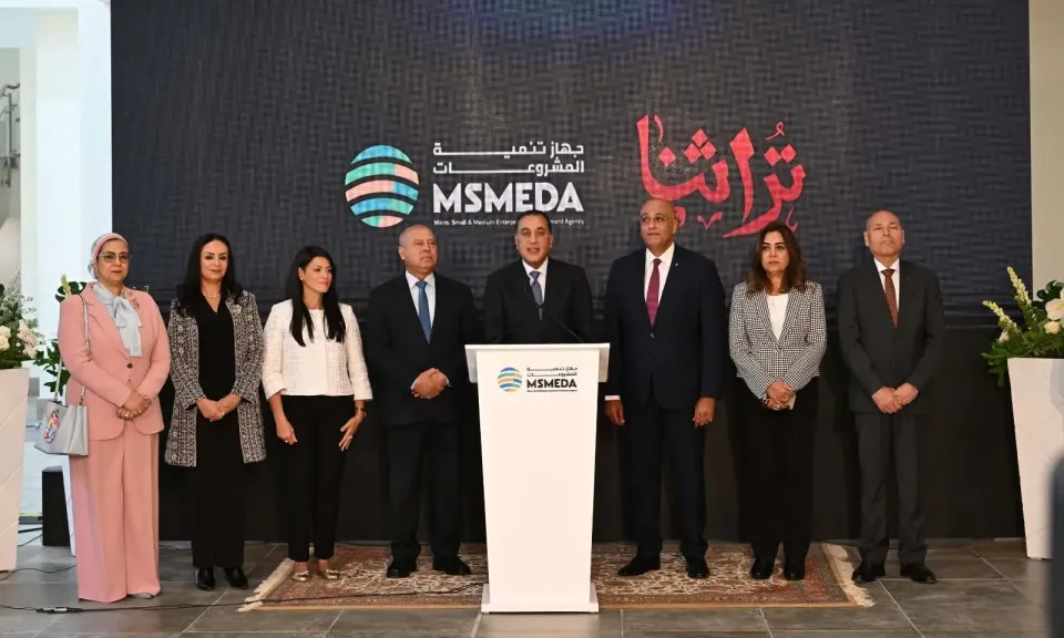 رئيس الوزراء : 15% من العارضين المتواجدين يصدرون منتجاتهم وأصبحوا مصدراً للعملة الصعبة للدولة المصرية