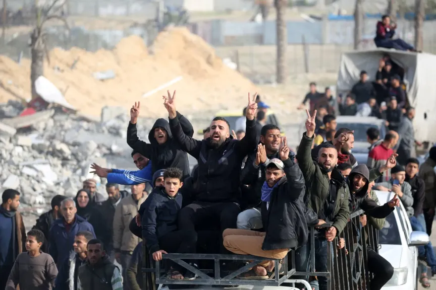 بدء تنفيذ اتفاق وقف إطلاق النار في غزة ظهر اليوم