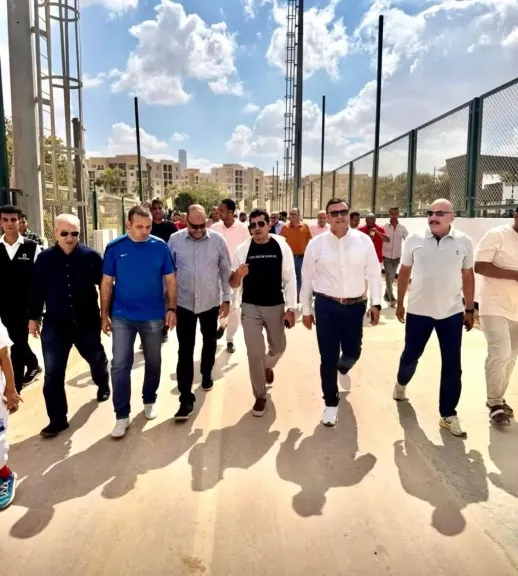 وزراء الشباب والرياضة والإسكان والعمل يتفقدون نادي النادي بالعاصمة الإدارية الجديدة