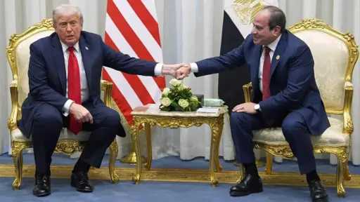 ترامب: نحن أمام فرصة لن تتكرر للسلام بمنطقة تشهد صراعات منذ 3000 عام.. حفظ الله الشرق الأوسط