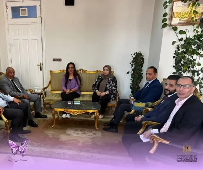 وزارة الشباب والرياضة تعقد اجتماعاً تنسيقياً مع المعهد العالي للخدمة الاجتماعية بالقاهرة