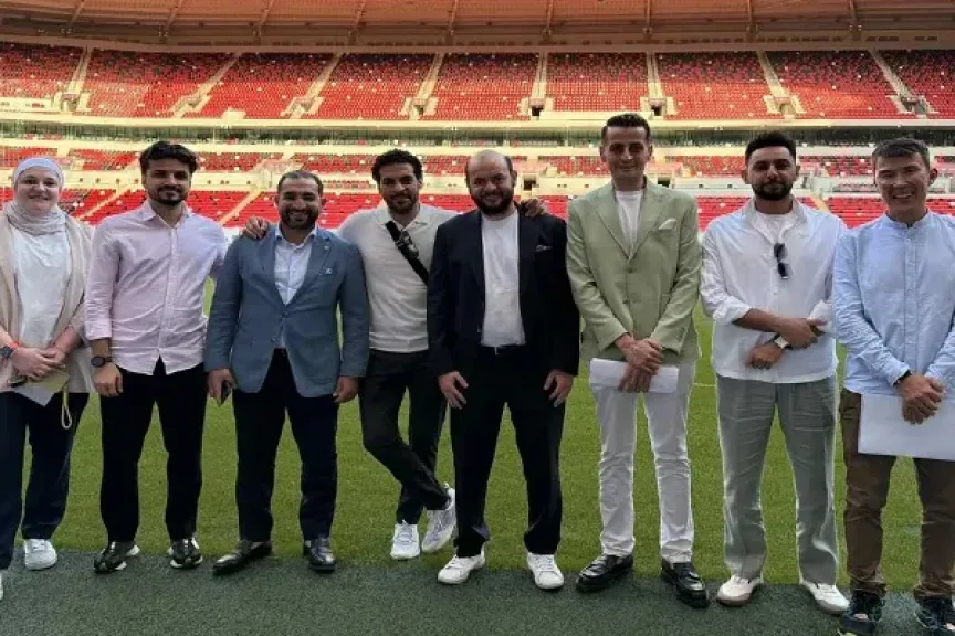 وفد بيراميدز يجري جولة تفقدية لملاعب التدريب في قطر قبل مباريات الإنتركونتيننتال