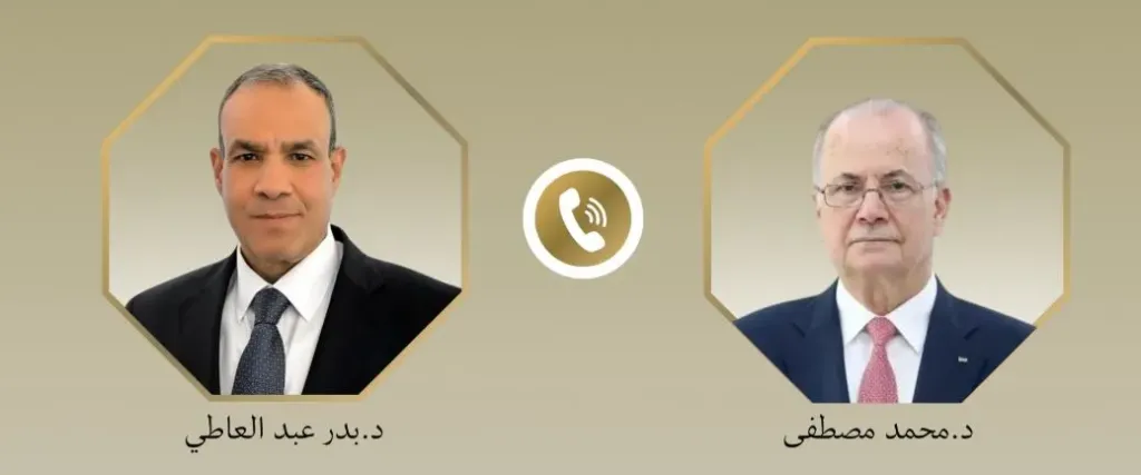 وزير الخارجية يبحث مع رئيس الوزراء الفلسطيني التحضيرات لمؤتمر إعادة إعمار غزة