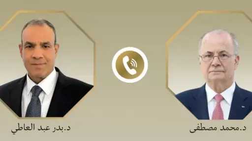 وزير الخارجية يبحث مع رئيس الوزراء الفلسطيني التحضيرات لمؤتمر إعادة إعمار غزة