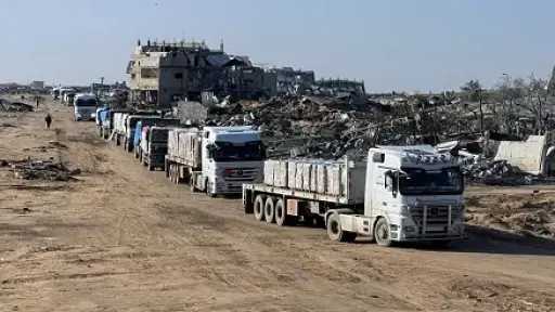 مسئولون إسرائيليون: إعادة فتح المعابر واستئناف إيصال المساعدات لغزة