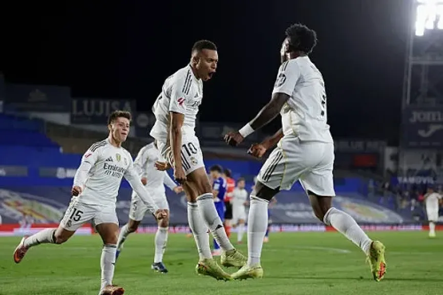 ريال مدريد يحقق فوزا صعبا على خيتافي المنقوص ويستعيد صدارة الليجا