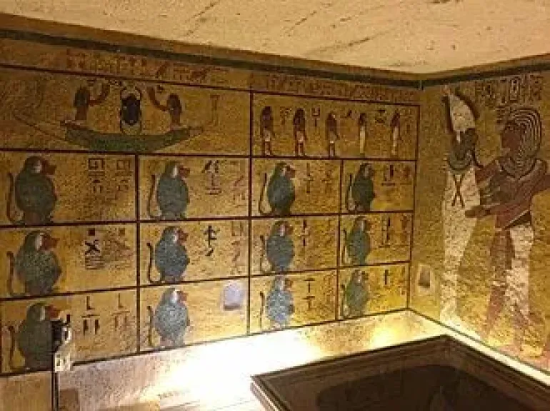 الآثار: مقبرة الملك توت عنخ آمون آمنة وفي حالة ممتازة من الحفظ