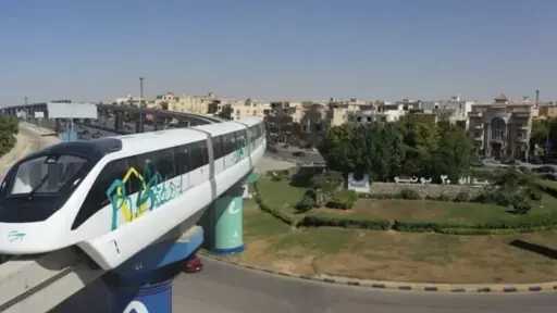 افتتاح مونوريل شرق القاهرة الأحد المقبل.. وتشغيل تجريبي للقطار الكهربائي السريع