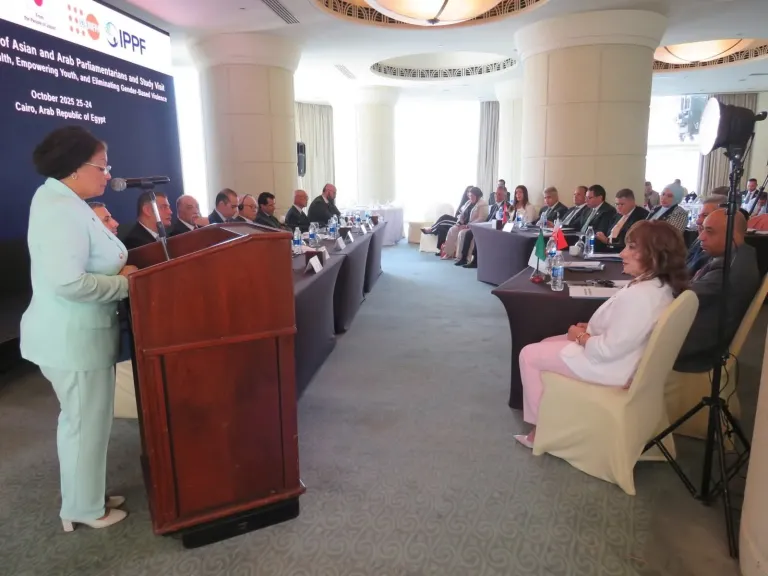 نائب وزير الصحة تشارك في افتتاح «منتدى البرلمانيين العربي الآسيوي»