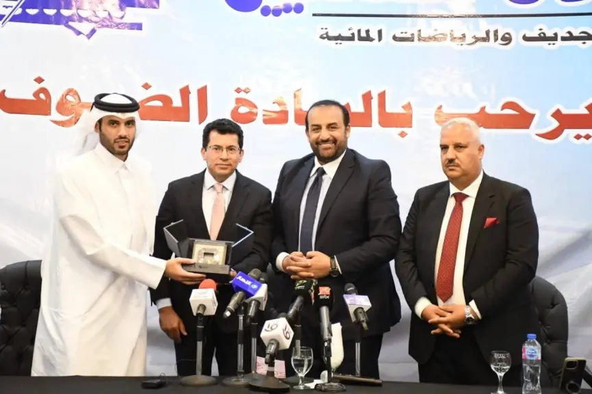 وزير الشباب والرياضة يلتقي اللجنة المنظمة لكأس العرب في قطر