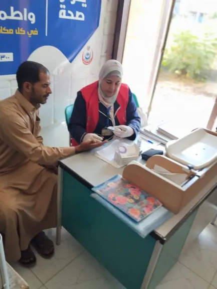 «الصحة»: حملة «100 يوم صحة» قدّمت 138 مليونًا و946 ألف خدمة طبية... «الصحة»: حملة «100 يوم صحة» قدّمت 138 مليونًا و946 ألف خدمة طبية مجانية خلال 98 يومًا