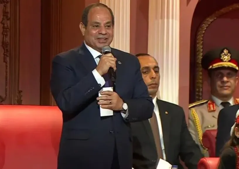 السيسي خلال احتفالية وطن السلام: أكتوبر هو شهر النصر الذي لم يأت... السيسي خلال احتفالية وطن السلام: أكتوبر هو شهر النصر الذي لم يأت بقوة الجيش فقط بل أولا بقوة الشعب