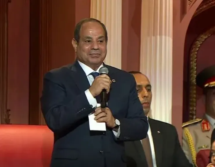 الرئيس السيسي: سيناء أصبحت اليوم متصلة بالدلتا من خلال الأنفاق أسفل قناة... الرئيس السيسي: سيناء أصبحت اليوم متصلة بالدلتا من خلال الأنفاق أسفل قناة السويس
