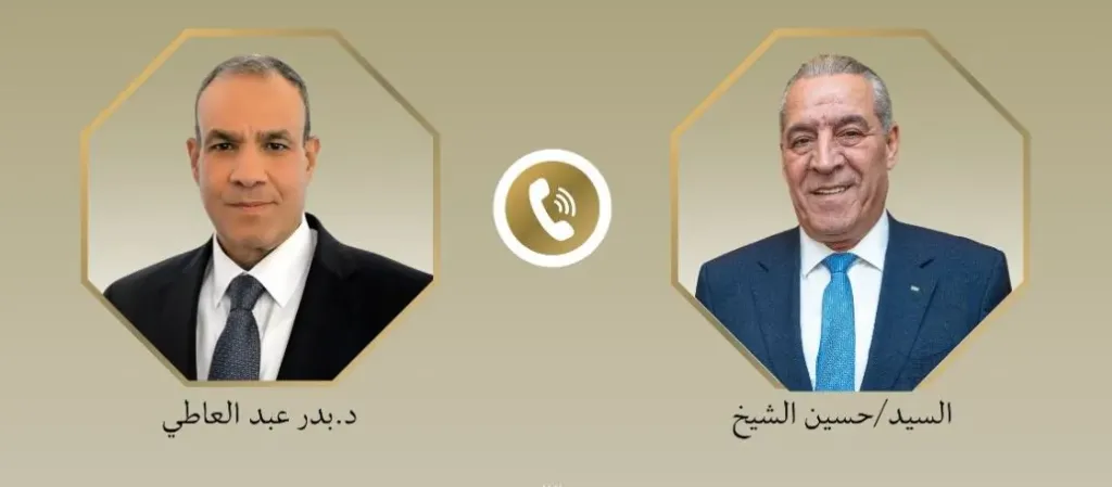وزير الخارجية يبحث مع نائب الرئيس الفلسطيني تحضيرات عقد مؤتمر التعافي المبكر... وزير الخارجية يبحث مع نائب الرئيس الفلسطيني تحضيرات عقد مؤتمر التعافي المبكر وإعادة إعمار غزة