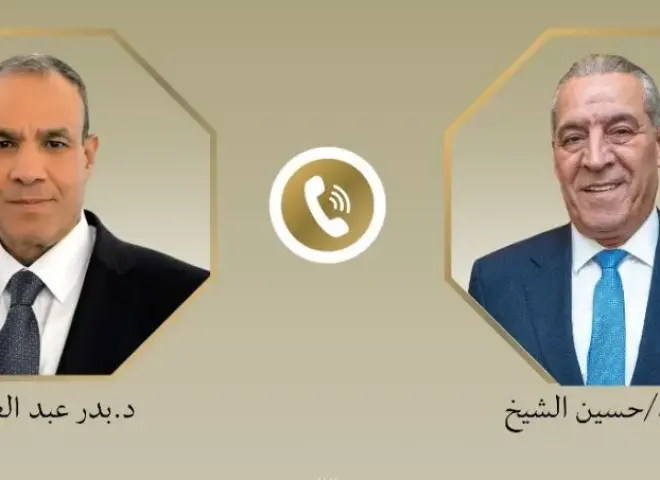 وزير الخارجية يبحث مع نائب الرئيس الفلسطيني تحضيرات عقد مؤتمر التعافي المبكر وإعادة إعمار غزة وزير الخارجية يبحث مع نائب الرئيس الفلسطيني تحضيرات عقد مؤتمر التعافي المبكر وإعادة إعمار غزة