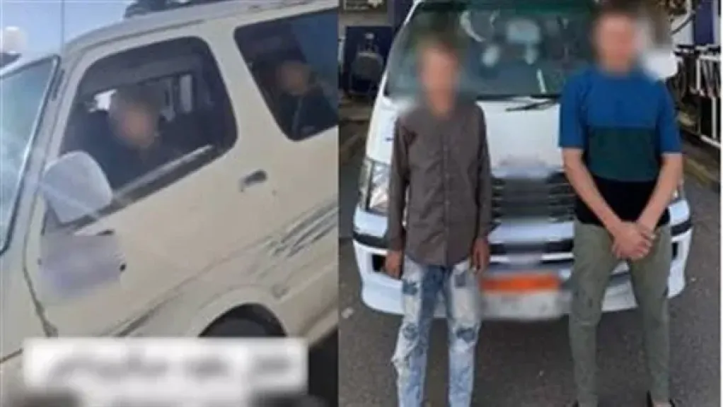ضبط طفل يقود ميكروباص محمل بالركاب في بني سويف ضبط طفل يقود ميكروباص محمل بالركاب في بني سويف