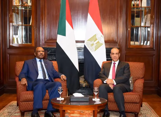 وزير الخارجية يستقبل نظيره السوداني لبحث تطورات الأوضاع في الفاشر وزير الخارجية يستقبل نظيره السوداني لبحث تطورات الأوضاع في الفاشر