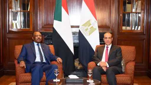 وزير الخارجية يستقبل نظيره السوداني لبحث تطورات الأوضاع في الفاشر وزير الخارجية يستقبل نظيره السوداني لبحث تطورات الأوضاع في الفاشر