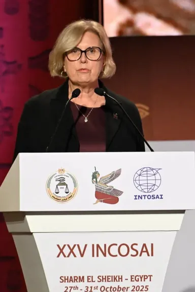 الأمين العام للإنتوساي: مصر تؤدي دورًا رياديًا في ترسيخ الشفافية والسلام الأمين العام للإنتوساي: مصر تؤدي دورًا رياديًا في ترسيخ الشفافية والسلام