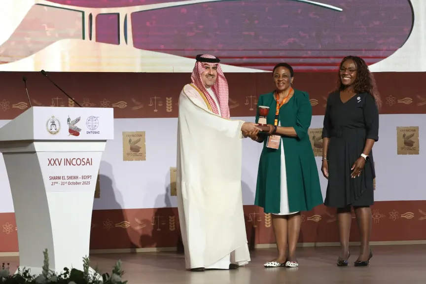 الإنتوساي تختتم أعمال مؤتمر شرم الشيخ بتكريم رواد التميز والابتكار الرقابي الإنتوساي تختتم أعمال مؤتمر شرم الشيخ بتكريم رواد التميز والابتكار الرقابي
