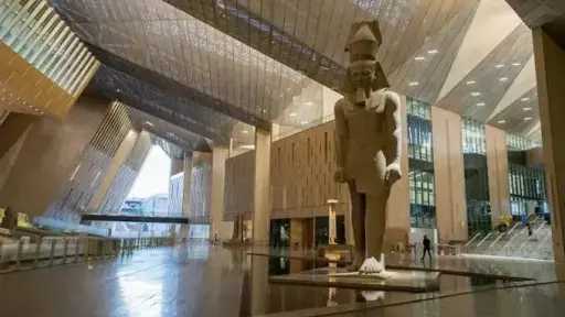 بدء وصول الوفود المشاركة في حفل افتتاح المتحف المصري الكبير بدء وصول الوفود المشاركة في حفل افتتاح المتحف المصري الكبير