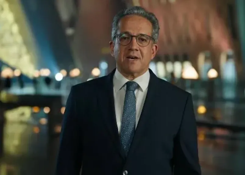 خالد العناني في افتتاح المتحف المصري الكبير: ليكن اليوم دعوة لجميع من بالعالم ليأتوا ويكتشفوا روح حضارة لا تزال تلهم الإنسانية