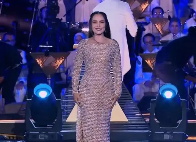 شريهان في حفل افتتاح المتحف الكبير: مصرية أنا وأفتخر بانتمائي