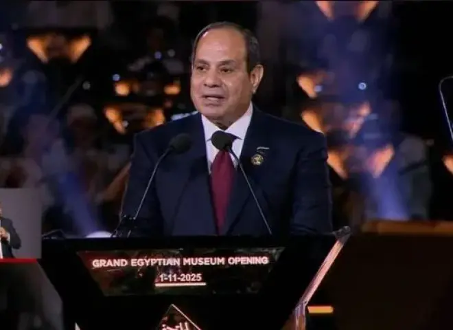 المتحف المصري الكبير.. الرئيس السيسي: نكتب فصلا جديدا من تاريخ الحاضر والمستقبل