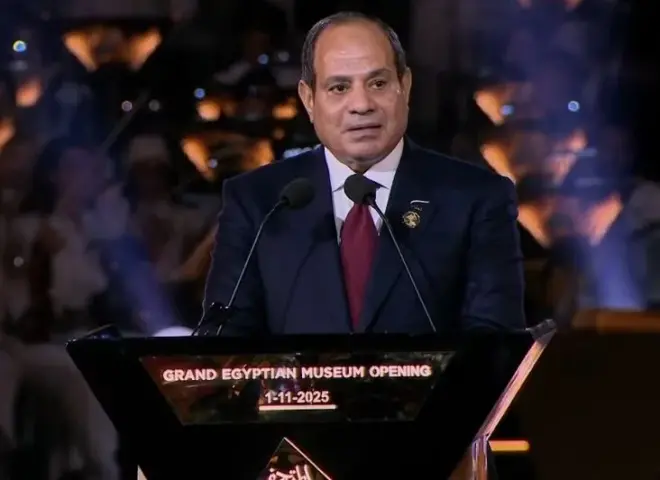 السيسي: المتحف الكبير شهادة على عبقرية المصري الذي نقش على الجدران قصة وطن