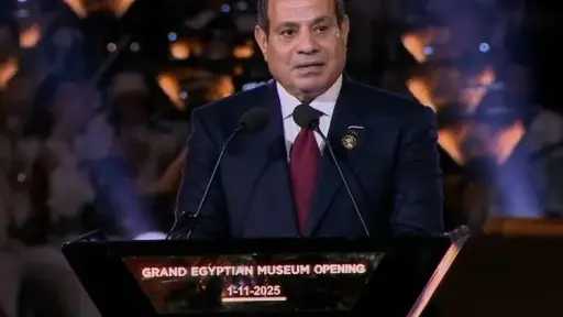السيسي: المتحف الكبير شهادة على عبقرية المصري الذي نقش على الجدران قصة وطن