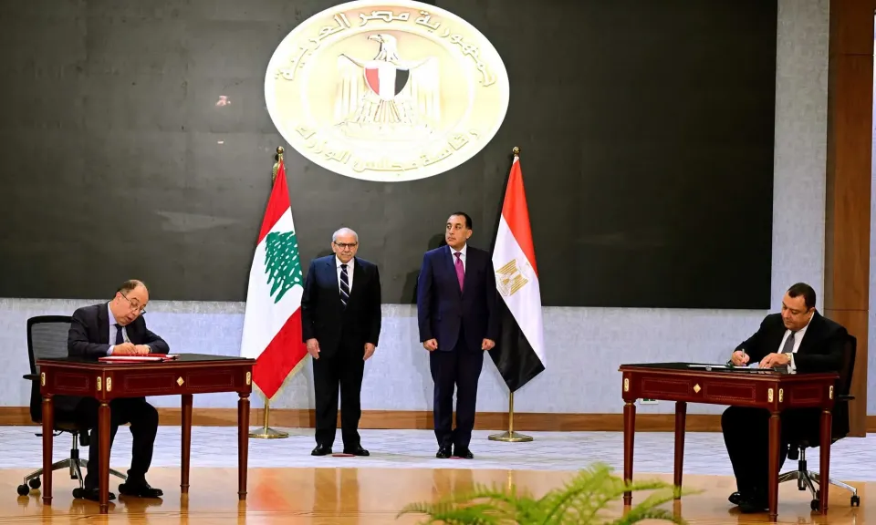 رئيسا وزراء مصر ولبنان يشهدان توقيع عدد من مذكرات التفاهم وبروتوكولات التعاون بين البلدين