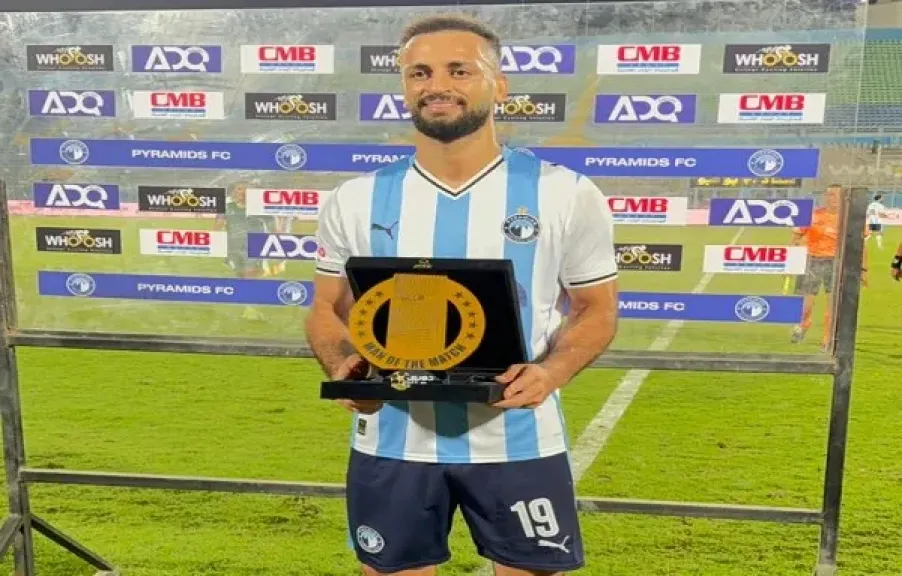 مروان حمدي رجل مباراة بيراميدز والاتحاد في الدوري