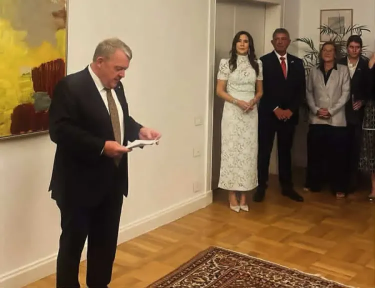 سفارة الدنمارك تنظم حفل استقبال للملكة ماري خلال زيارتها مصر لحضور افتتاح المتحف الكبير