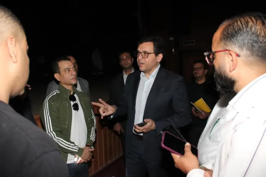 وزير الثقافة يتفقد مشروع إنشاء “مسرح مصر” بشارع عماد الدين