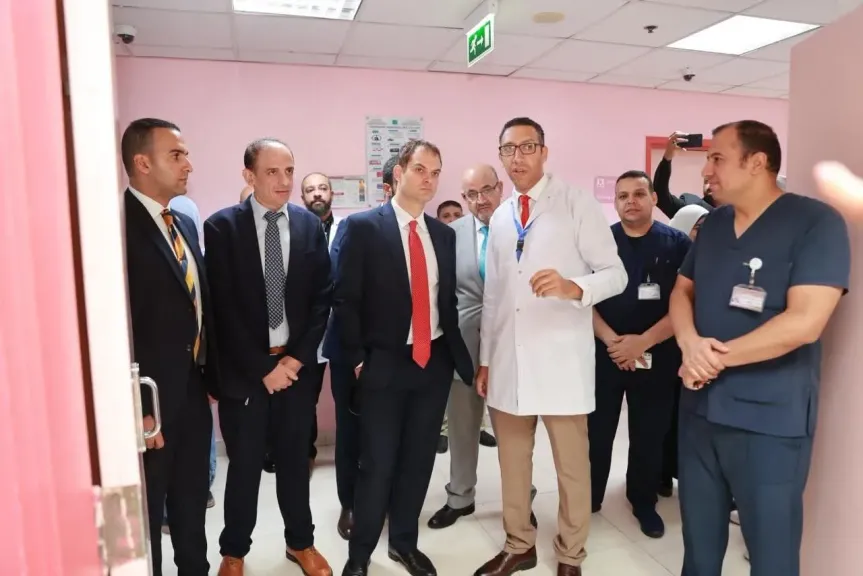 الصحة: مستشفى الشيخ زايد التخصصي تستقبل وزير الدولة البريطاني لشؤون الشرق الأوسط