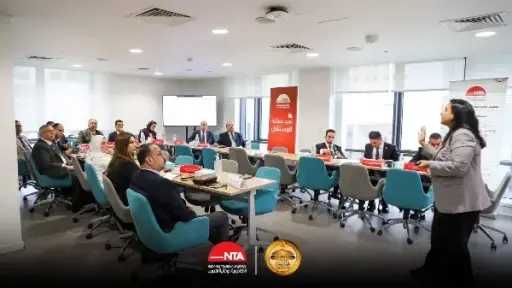 تدريب أعضاء مجلس الشيوخ داخل الأكاديمية الوطنية لتنمية مهارات التواصل السياسي والإعلامي