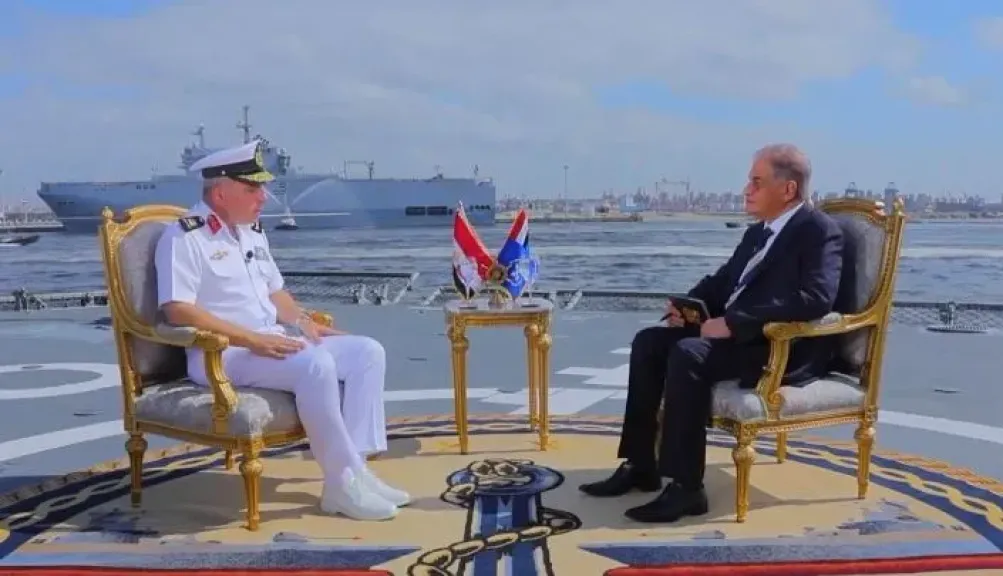 قائد القوات البحرية من قاعدة الإسكندرية: عملية إغراق «إيلات» تُدرس حول العالم