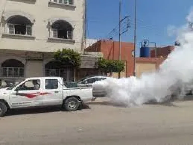 الناموس يغزو اشمون والاهالي تستغيث بالمحافظة لعودة فرق الرش