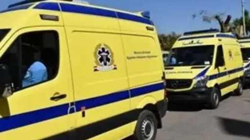 النيابة تحقق في حادث تصادم على طريق 45 بالإسكندرية وأسفر عن وفاة أب وابنته وإصابة 3 آخرين