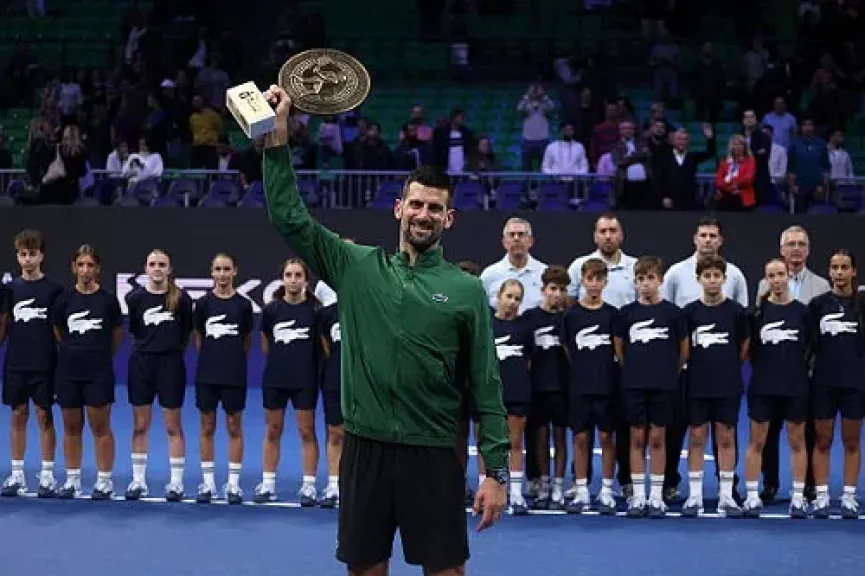 101 لقب.. ديوكوفيتش يحقق بطولة أثينا للتنس