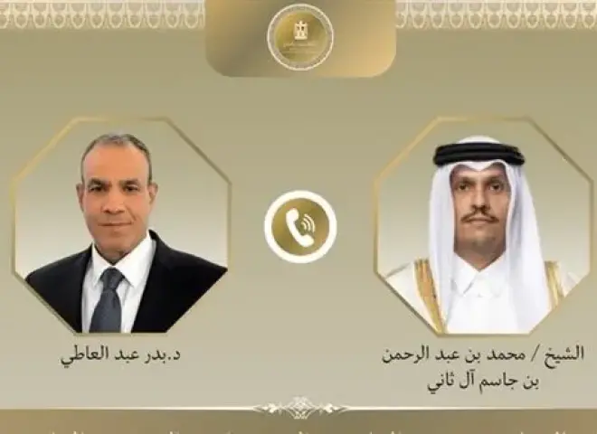 لبحث مستجدات الأوضاع الإقليمية.. اتصال هاتفي بين وزير الخارجية ورئيس وزراء قطر