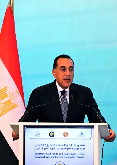 مدبولي يدعو رجال الأعمال من دول مجلس التعاون الخليجي إلى ضخ المزيد من الاستثمارات في مصر
